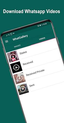 WhatGallery  Download whatsapp status screenshot 2