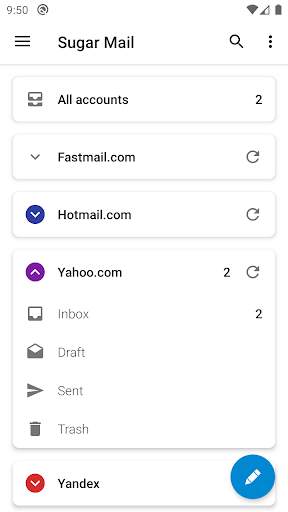 Sugar Mail email app screenshot 2