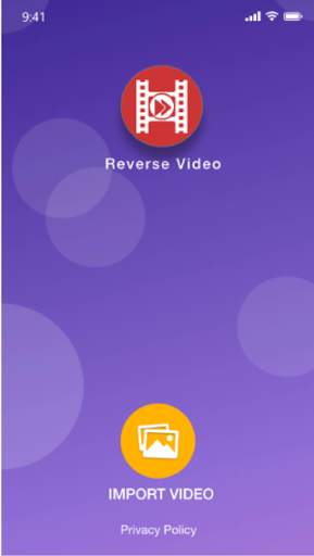Reverse Video: Backwards Video Reversing screenshot 1