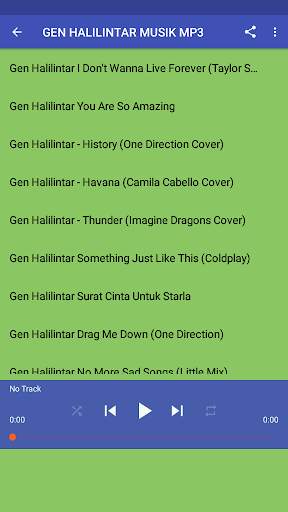 Gen Halilintar Musik Mp3 Cover screenshot 3
