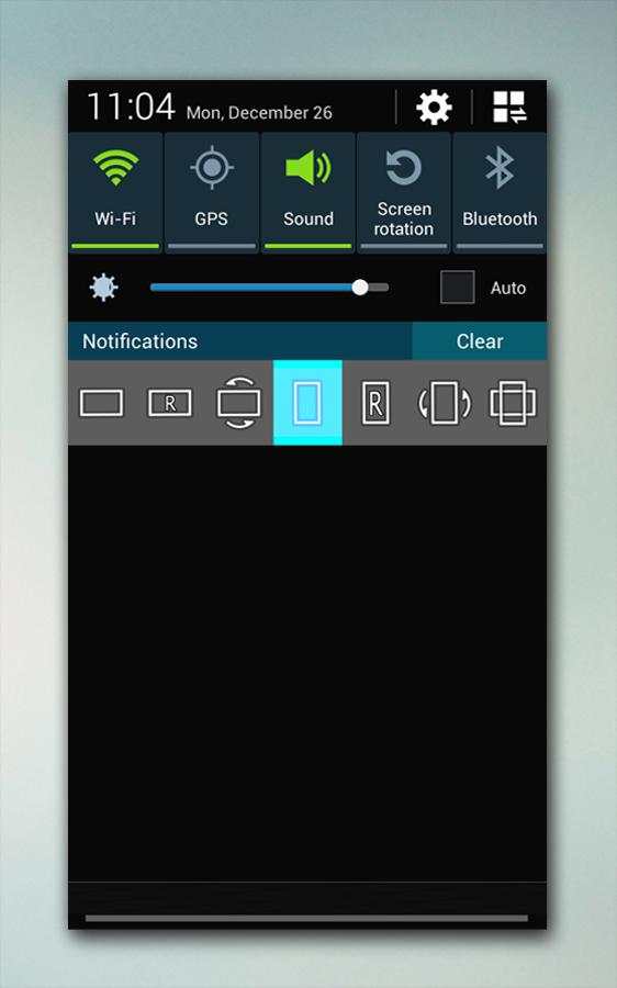 Auto-rotate screen Android screenshot 3