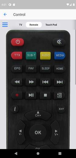 Remote Control For SR Digital 1 تصوير الشاشة