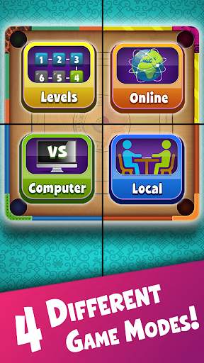 Carrom Clash  Realtime Multiplayer Free Board Game screenshot 4
