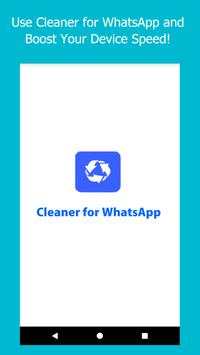 Cleaner for WhatsApp - Download Memory Cleaner screenshot 1