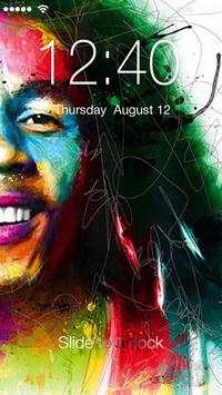 Bob Marley App Lock Screen screenshot 1