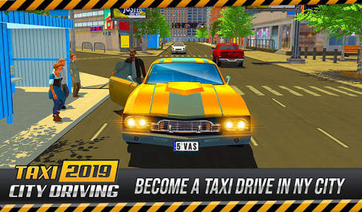 US Taxi Driver: Yellow Cab Driving Games screenshot 9