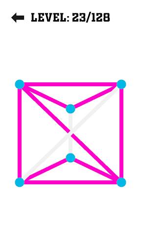 ➊ One Line Magic Puzzle Game - Point connector ❖ screenshot 1
