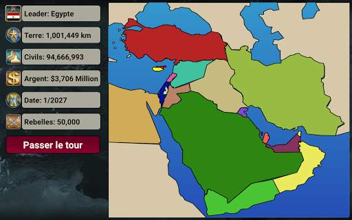 Middle East Empire: Stratégie screenshot 9