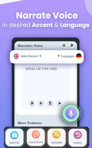 Narrator Voice Text-to-Speech screenshot 1