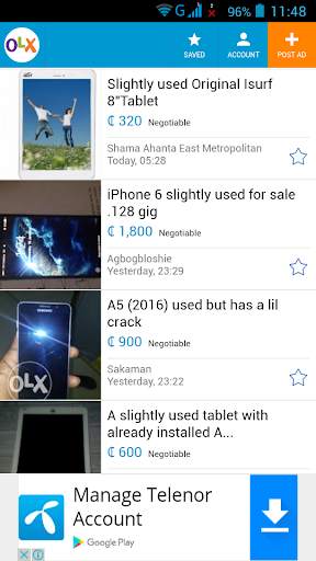 Used Mobiles in Ghana - Accra screenshot 4