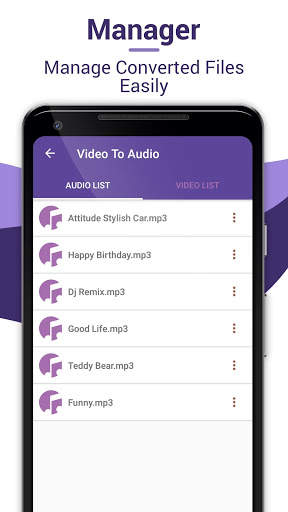 Video to Mp3 cutter- video converter screenshot 5