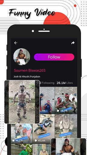 Josh Tiktok Video App Guide - Made in india screenshot 3