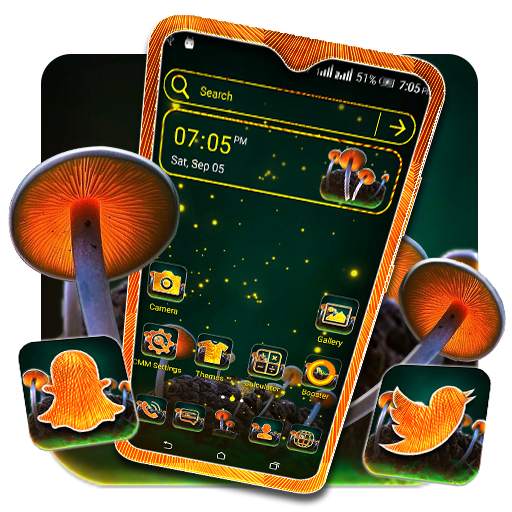 Mushroom Firefly Theme Launcher 1.0.0