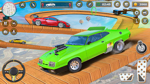 Crazy Car Stunt game mega ramp screenshot 6