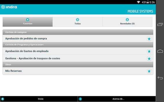 Indra Mobile Systems screenshot 4