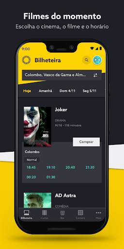 Cinemas NOS screenshot 1