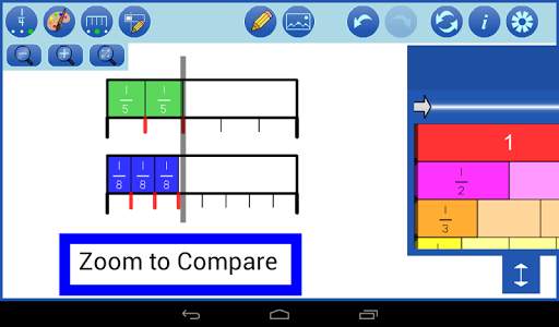 Fraction Strips by mathies screenshot 7