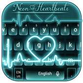 Neon Heartbeat LIVE Keyboard Theme logo