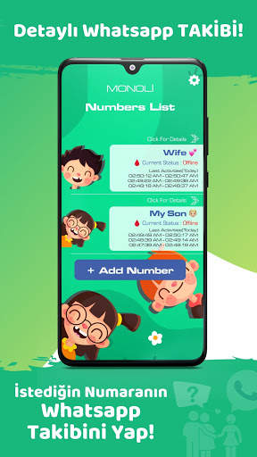 Monoli | Whatsapp Çevrimiçi Takip, Son görülme screenshot 1