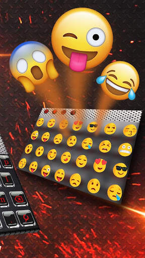 Red Metal Gun Keyboard screenshot 3