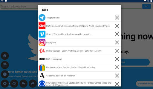 All in One Social Browser 2021 screenshot 3