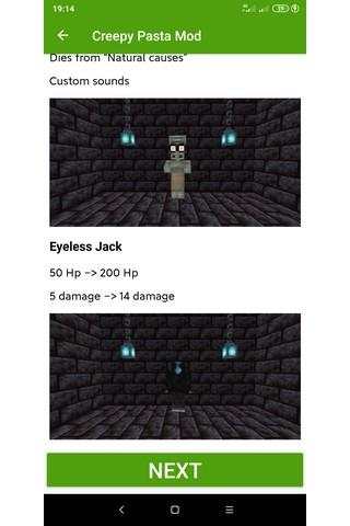 Creepy Pasta Mod For MCPE screenshot 1