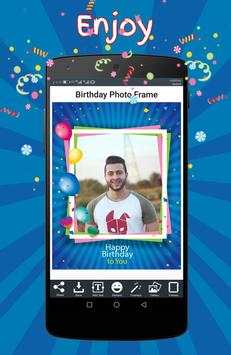 Happy Birthday Photo Frame screenshot 1