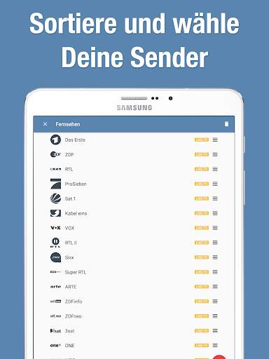 Fernsehen App mit Live TV 11 تصوير الشاشة