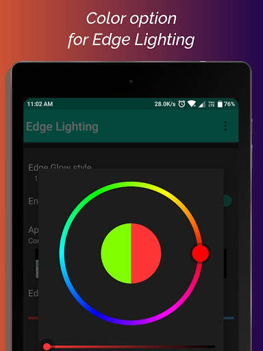 Edge Lighting for non-Edge phone 12 تصوير الشاشة