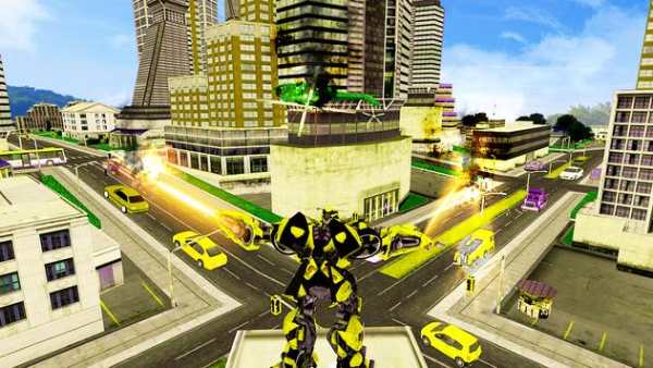 Super Mech Warrior Robot: Muscle Car Transformer screenshot 2