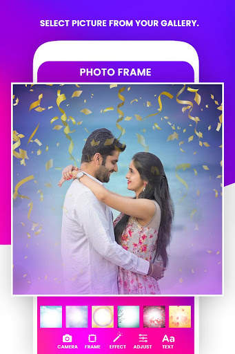 Heart Glitter Photo Frame 1 تصوير الشاشة