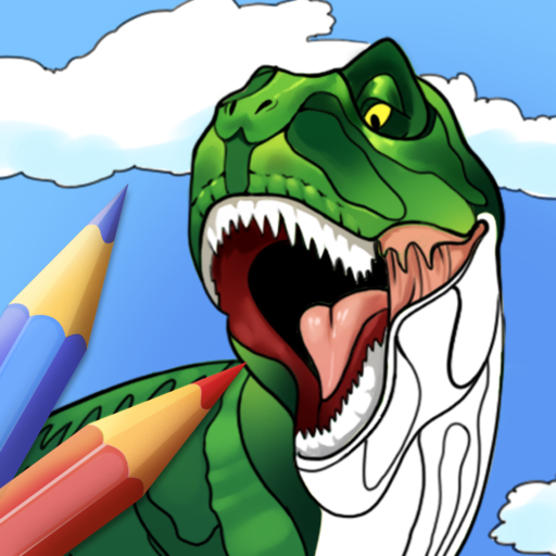 Dino Coloring Book for Kids icon