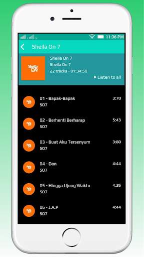 Hits MP3 Band Populer | Dazkha Studio screenshot 3