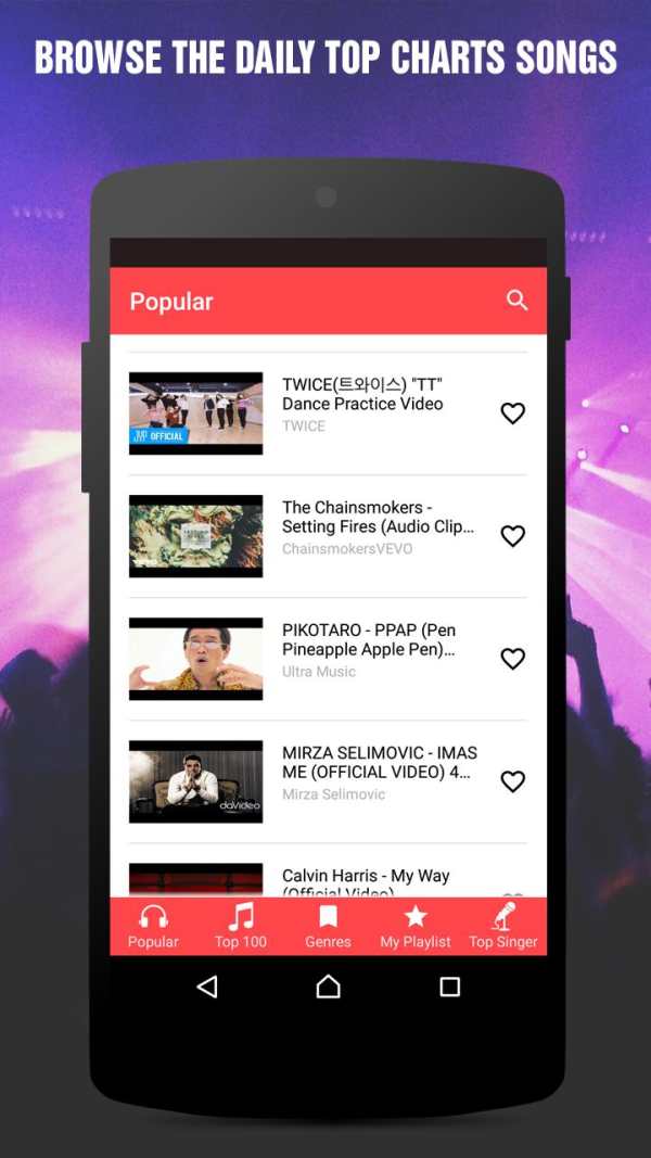 Tube Videos Music screenshot 1