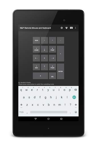N&P Remote Mouse and Keyboard screenshot 9