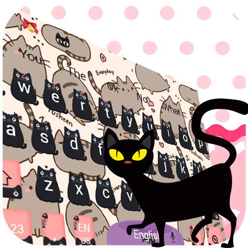 Black CAT keyboard 10001003