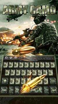 Army Camo Keyboard screenshot 2