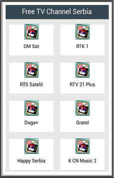 Free TV Channel Serbia screenshot 1