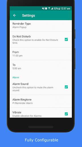 Pi Reminder: Todo, Alarms & Re 8 تصوير الشاشة
