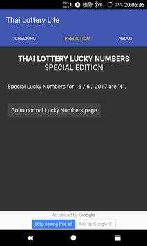 Thai Lottery Lite screenshot 5