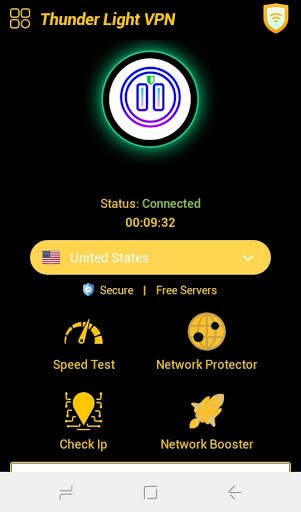 Thunder Light Vpn - Unlimited Free VPN 2021 screenshot 8