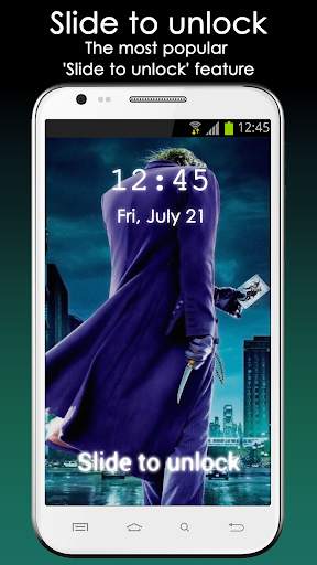 Fan Lock Screen of Joker screenshot 2