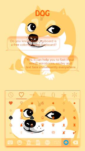 Funny Puppy Emoji Keyboard screenshot 4