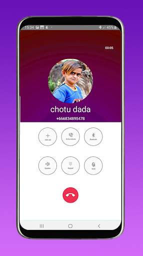 Chotu Dada Comedy call video screenshot 1