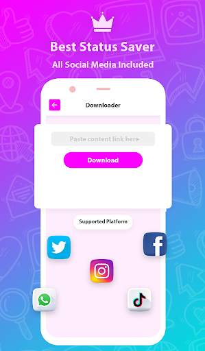 Video Saver for Social Media - Without Watermark screenshot 1