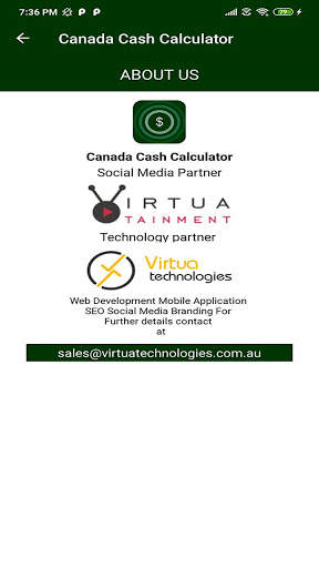 Canadian Easy Cash Calculator Plus screenshot 3