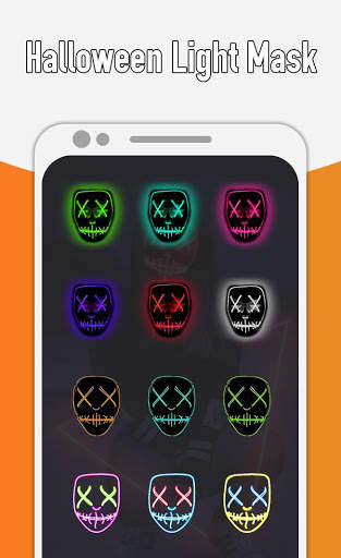 Halloween Light Mask - Purge Mask Photo Editor screenshot 1