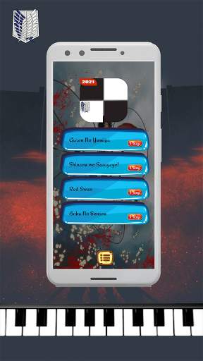 Attack On Titan Piano Tiles screenshot 1