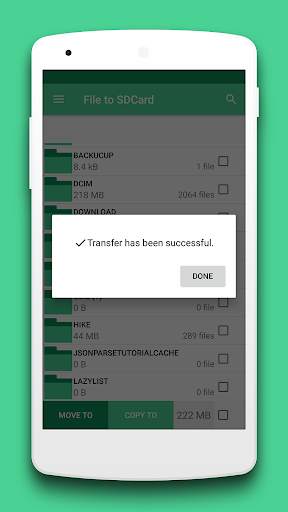 Move To SD Card Files screenshot 3
