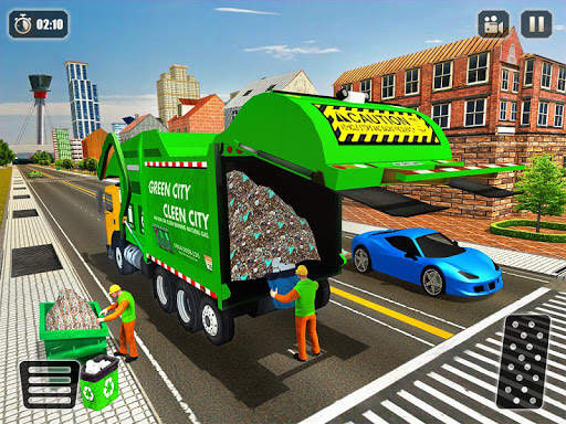 Garbage Truck Driving Simulator 2020 screenshot 8